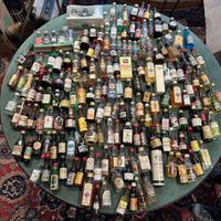 collezione bottiglie mignon liquori