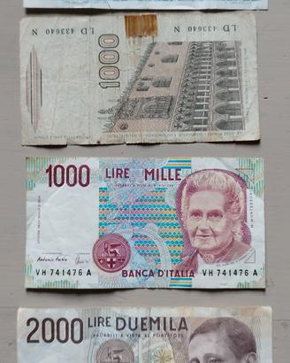 Banconote Lire
