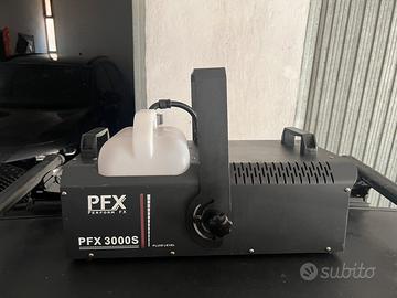 Macchina da fumo professionale pfx 3000