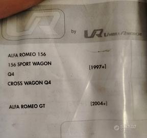gancio traino Alfa 156