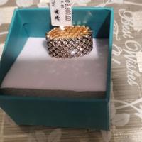 Anello diamante 4 carati e oro