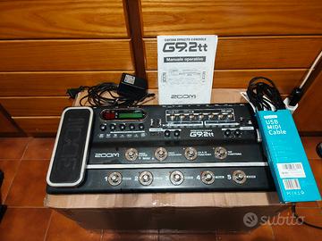 multiefetto chiatarra zoom g9.2tt valvolare