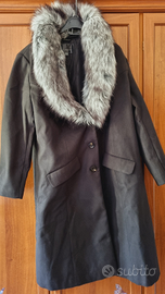 Cappotto con pelliccia taglia 58