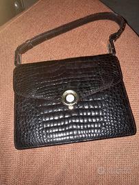 borsa di coccodrillo anni 70