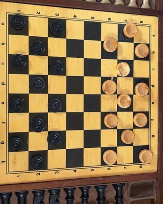 Scacchiera in legno
