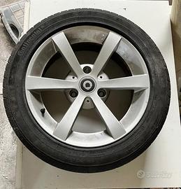smart fortwo cerchio e gomma