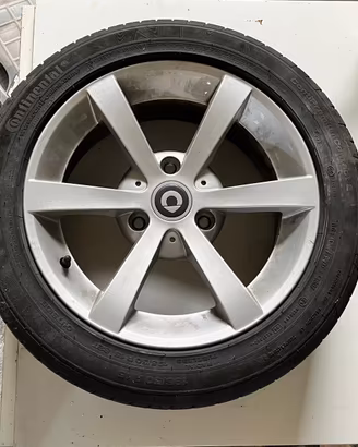 smart fortwo cerchio e gomma