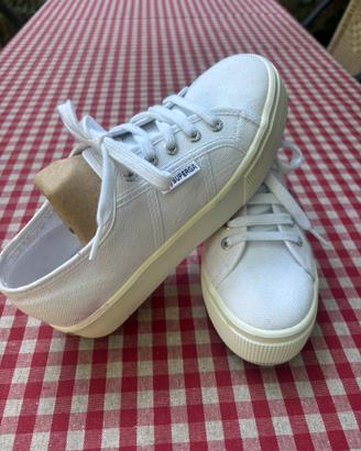 Sneaker Superga 2790 Platform Bianche – N. 38