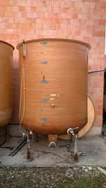 Vasche in vetroresina vino