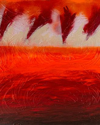 Quadro in acrilico a colori su tela con telaio