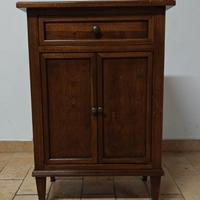 Mobile ingresso arte povera in legno portatelefono