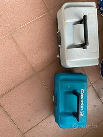 Coppia cassette pesca/fai-da-te Caperlan