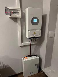 Fotovoltaico 10kw kit 6kw impianto accumulatore