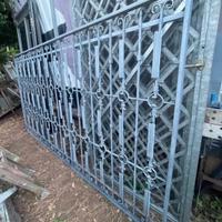 Inferriata ringhiera ferro zincato 335x170