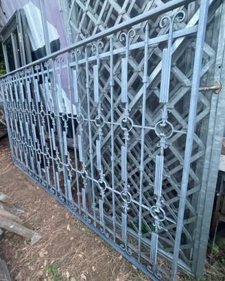 Inferriata ringhiera ferro zincato 335x170
