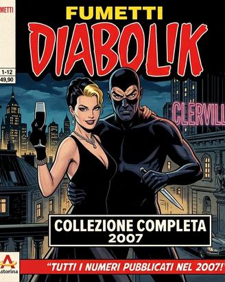Fumetti Diabolik collezione completa 2007 lotto