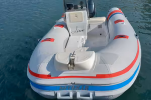 Gommone con motore yamaha