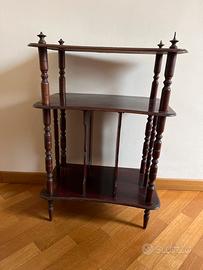 Elegante Etagere Inglese in Mogano