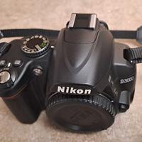 Nikon D3000 corpo body solo 5523 scatti