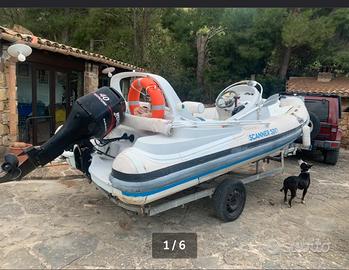 Gommone Scanner 5,3 Mercury 40/60