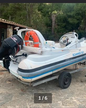 Gommone Scanner 5,3 Mercury 40/60