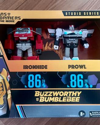 Transformers Studio Series Ironhide e Prowl