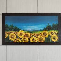Quadro con girasoli