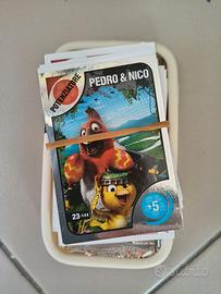 Carte da collezione film Rio con contenitore
