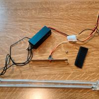 Barre Neon Revoltec per PC - Blu