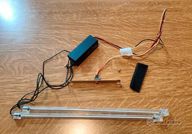 Barre Neon Revoltec per PC - Blu