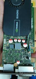 Scheda video grafica NVIDIA Quadro K600 1GB GDDR3 