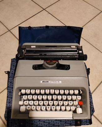 Macchina da scrivere Olivetti 35l