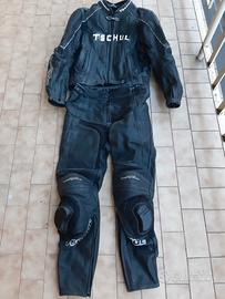 Tuta da moto in pelle