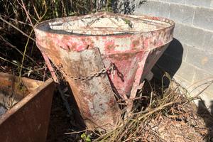 Benna per macerie e calcestruzzo