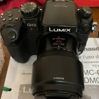 Mirrorless Panasonic gh3 + obiettivo pana 45/150