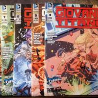 "Giovani Titani" - Numeri 4, 5, 6, 7, 8