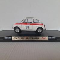 MODELLO FIAT 695 - SS ABARTH RALLY WHITE NO BURAGO