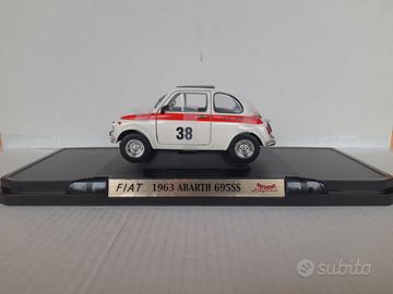 MODELLO FIAT 695 - SS ABARTH RALLY WHITE NO BURAGO