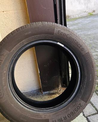 4 gomme estive Continental Ecocontact 6 205 60 R16