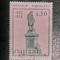 Francobollo Centenario morte Niccolò Tommaseo