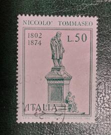 Francobollo Centenario morte Niccolò Tommaseo