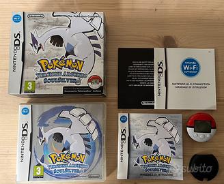 Pokemon soul silver ita solo scatola + pokewalker