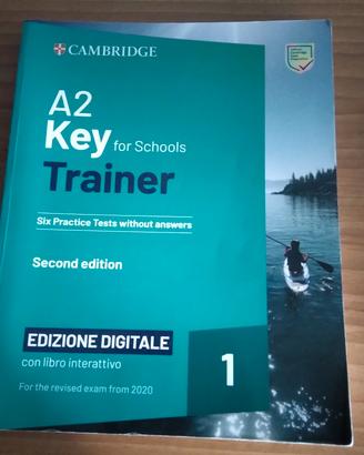 Libro per preparazione livello A2 in Inglese.