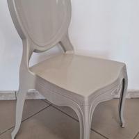 Sedia in polipropilene Luigi XVI - SET DI 4 PEZZI