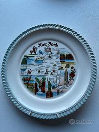 Collezione 11 piatti vintage Stati Uniti d'America