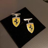 Gemelli in argento Scuderia Ferrari