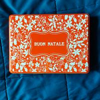 Scatola latta Buon Natale Esselunga