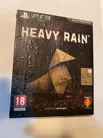 Cofanetto heavy rain Ps3 gioco Ps3