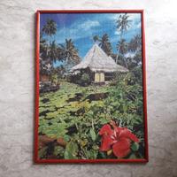 Puzzle da 1000 pezzi incorniciato tropicale