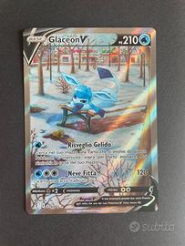 Pokemon Glaceon V EVS 175